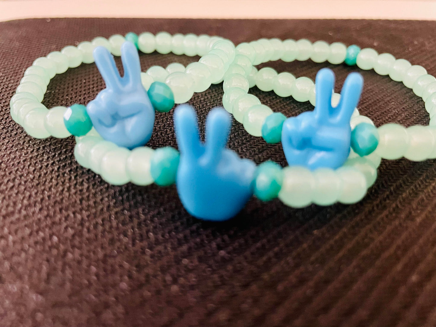 Peace & Love Bracelet- Oleaje Collection