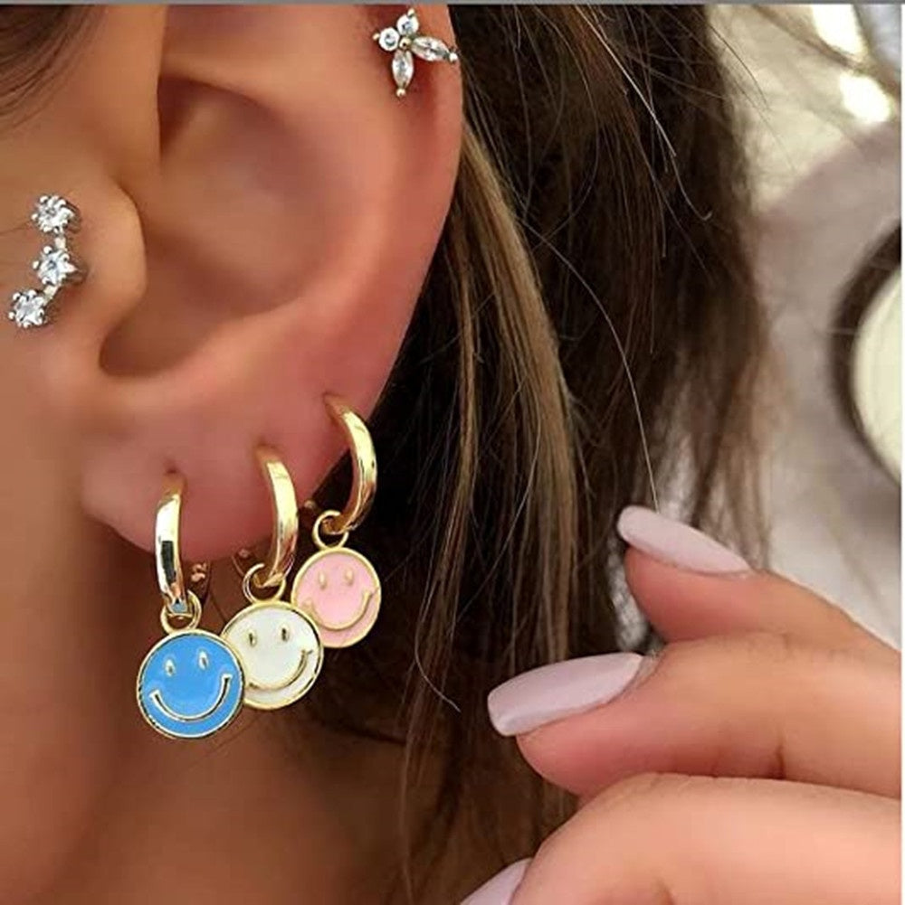 Earring - Smiles (Hoop)