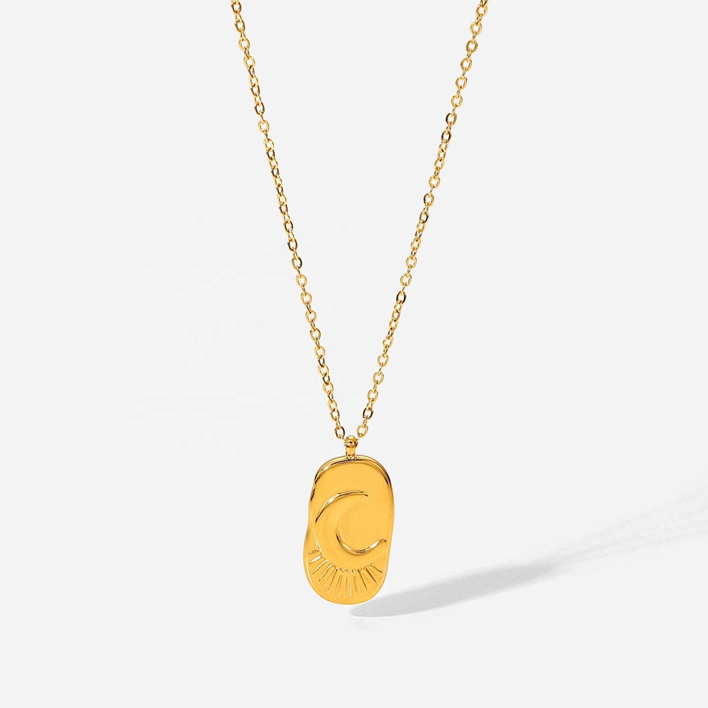 Necklace (Flower & Moon)