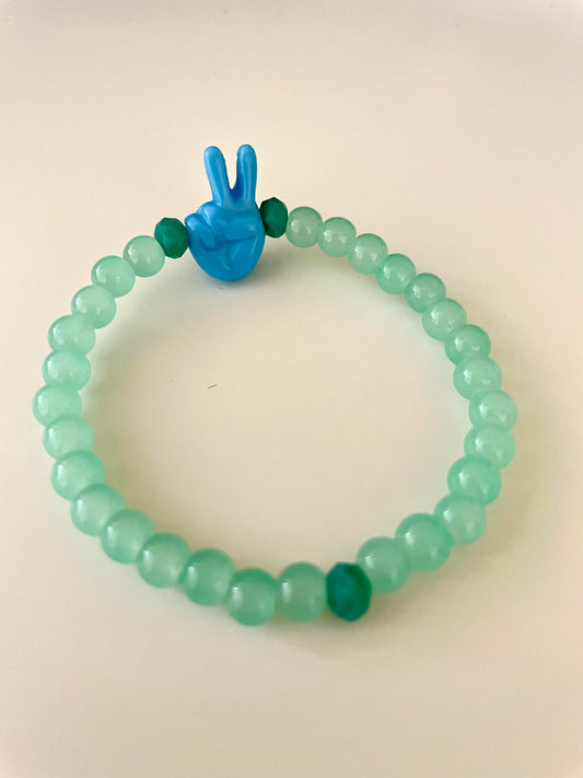Peace & Love Bracelet- Oleaje Collection
