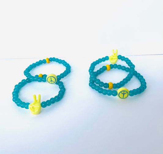 Peace & Love Jade-Yellow