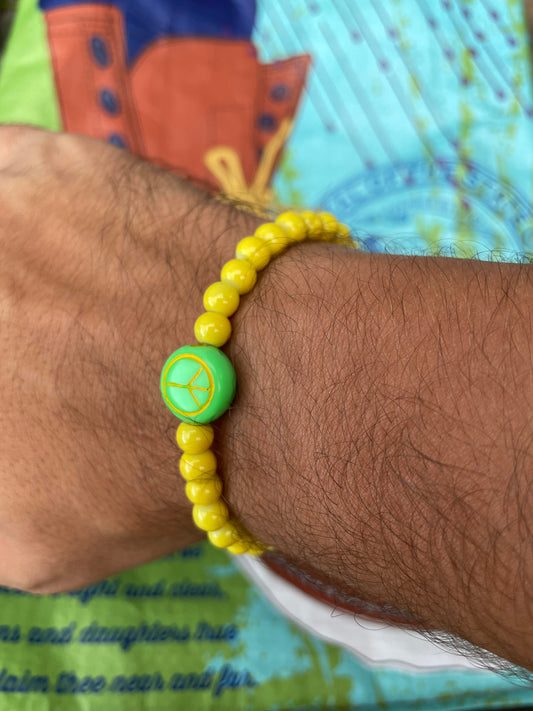 Peace & Love Bracelet Y/G